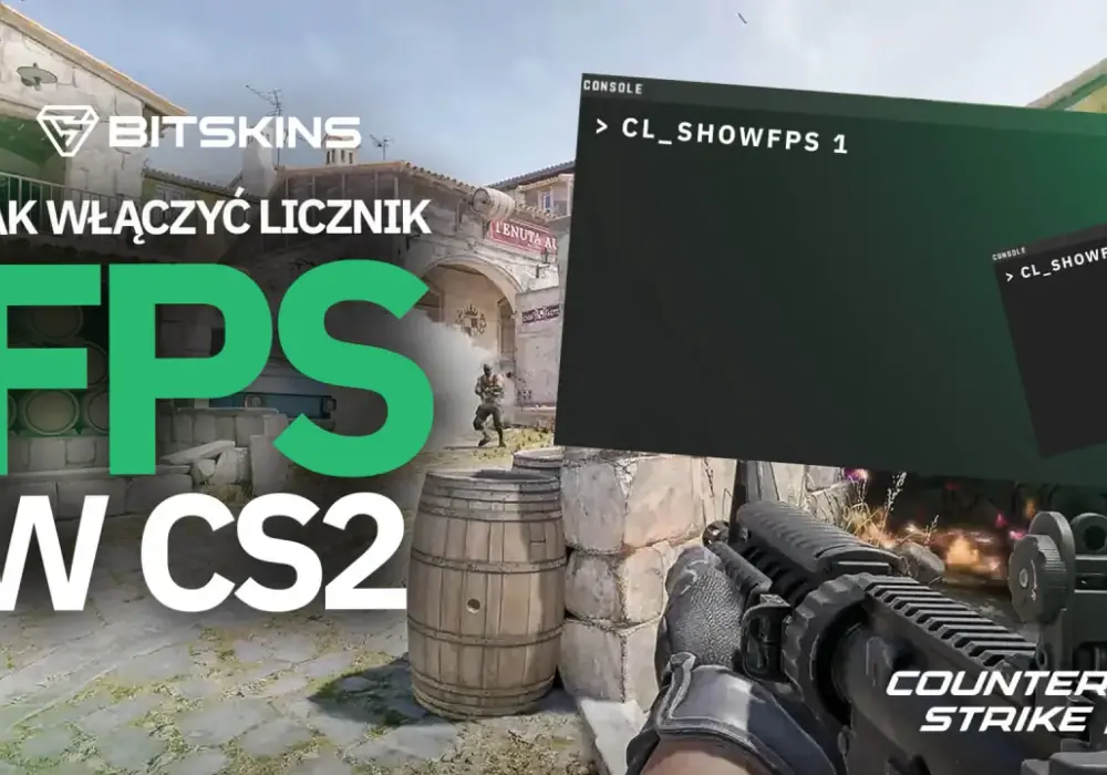 Komenda na FPS w CS2 - jak ustawić licznik i limit klatek