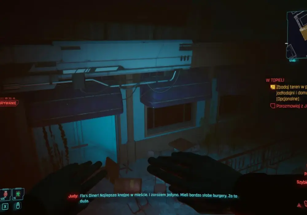 W topieli w Cyberpunk 2077 - jak przejść misję Judy