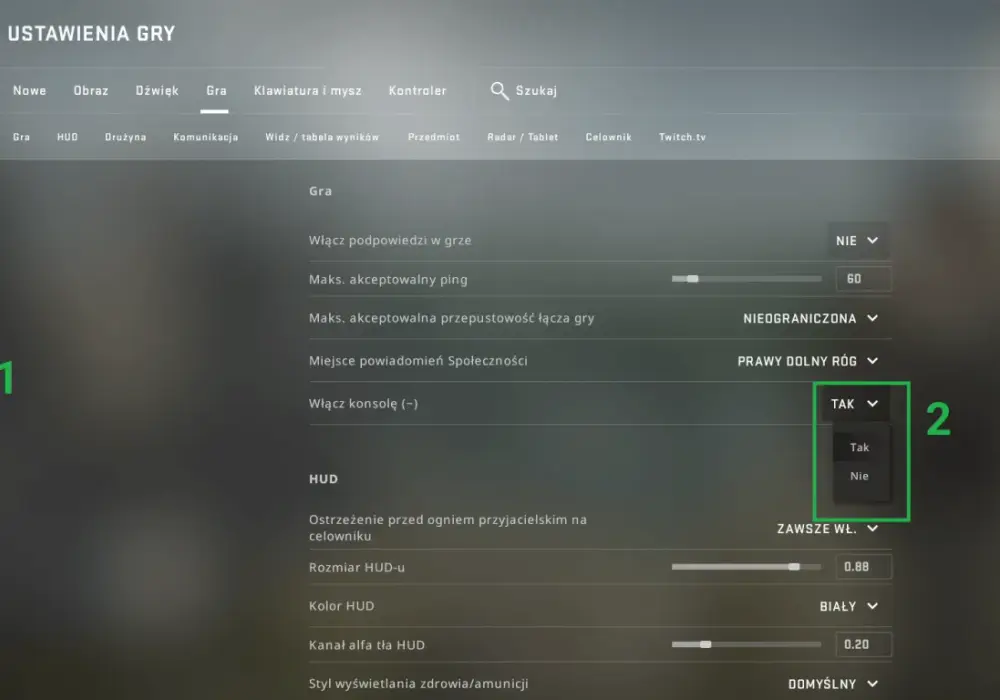 Jak włączyć konsolę w CS:GO i używać jej bez problemów