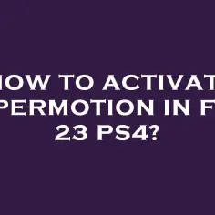 Jak włączyć hypermotion w FIFA 23 i poprawić swoją grę
