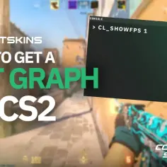 Jak włączyć netgraph w CS2? Poradnik z konsolą i komendą cl_showfps 1.