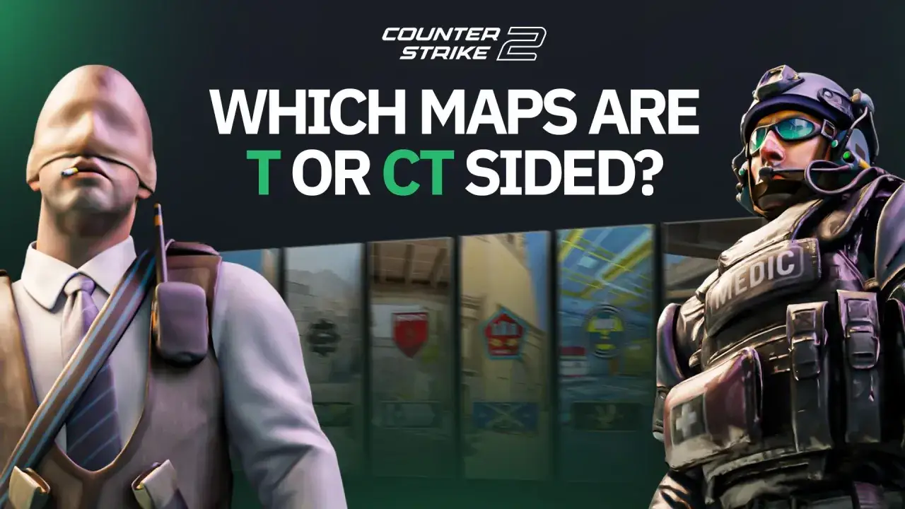 Counter-Strike 2: Które mapy są po stronie T czy CT? Zobacz starożytne mapy i ich strony.