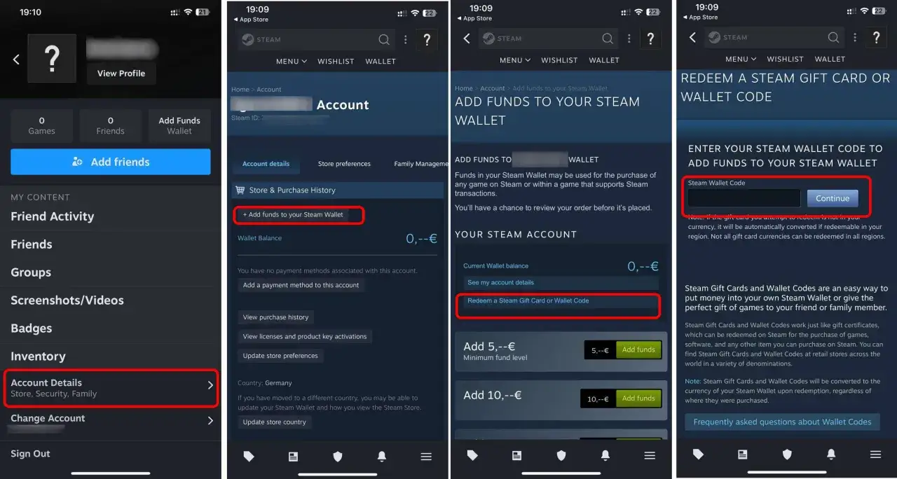 Czy da się wypłacić pieniądze ze Steam? Na zrzutach ekranu widać opcję