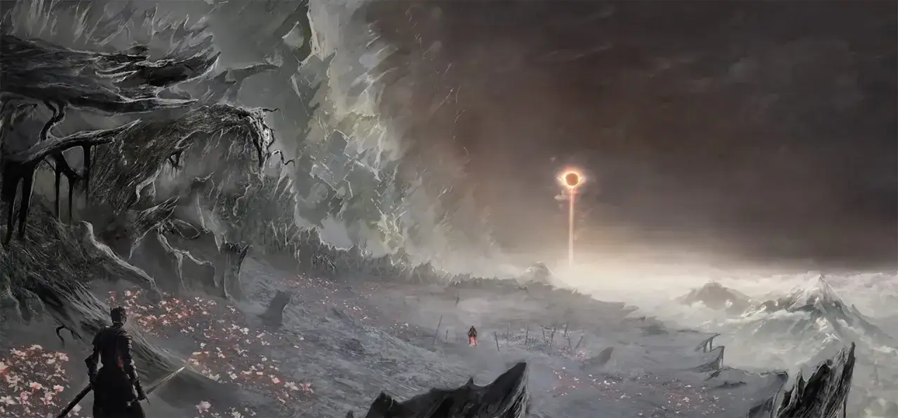 Mroczny rycerz wyrusza w podróż przez zniszczony krajobraz, by odnaleźć płonący pierścień. To esencja mrocznej fabuły Dark Souls.