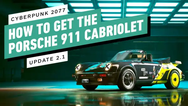 Porsche w Cyberpunku - jak zdobyć 911 Johnny'ego i cabriolet