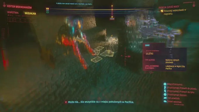 Trzecia część nocy w Cyberpunk 2077 - jak przejść braindance